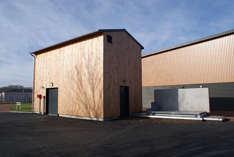 Chaufferie biomasse – MFR CFA Le Terra